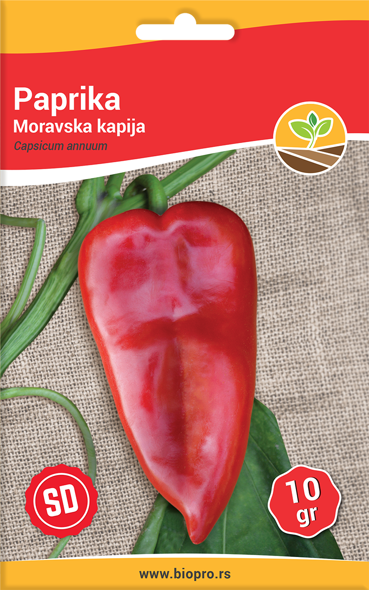 Paprika Moravska kapija 10 gr