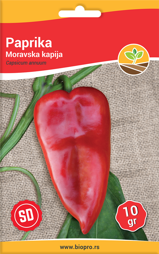 Paprika Moravska kapija 10 gr